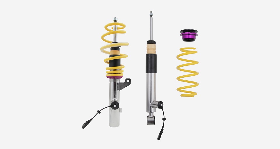 KW DDC coilovers for a VW Golf Mk7