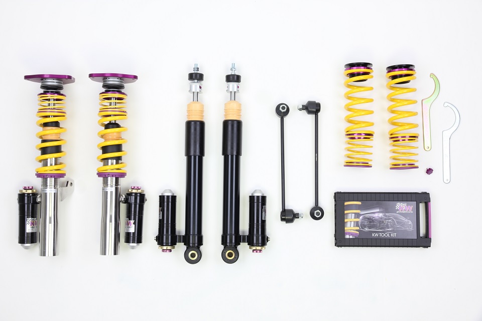KW clubsport coilovers for a VW Golf Mk7